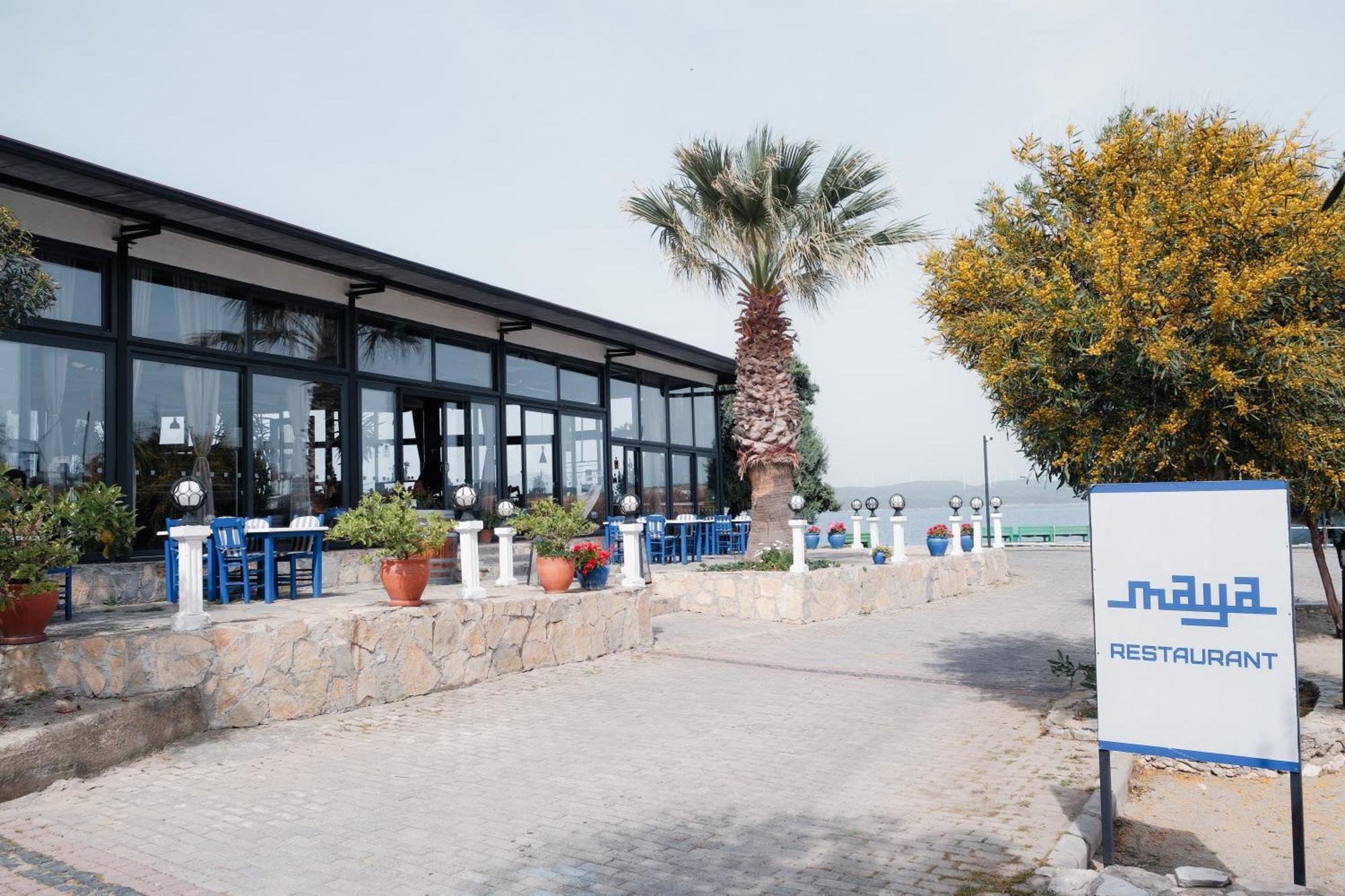Maya Bistro Hotel & Beach Сигаджик Экстерьер фото